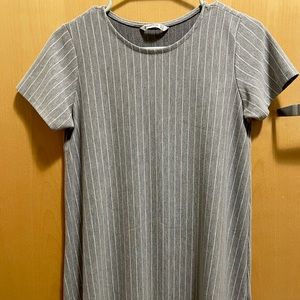 Stradivarius Dress Grey Size S